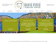 Tablet Screenshot of davisperio.com